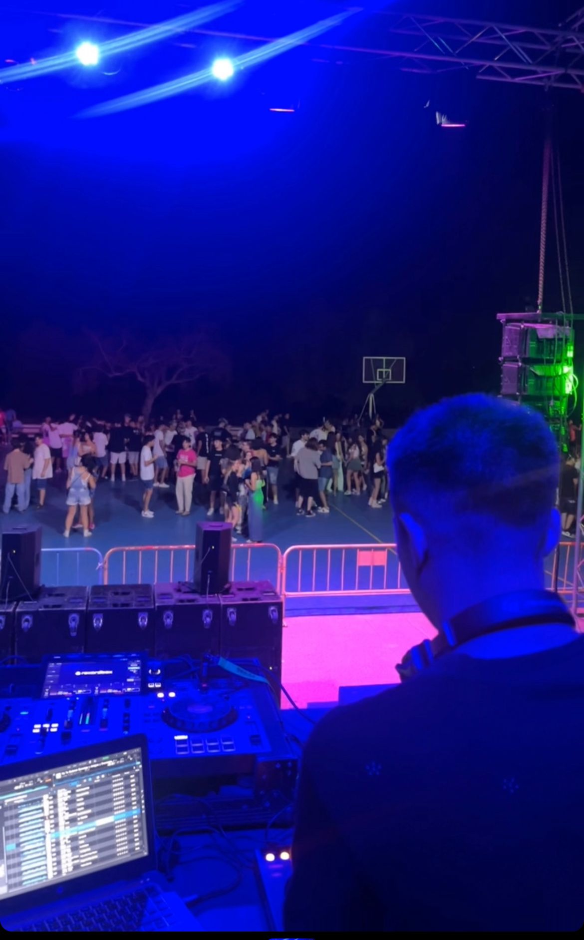 Público desde cabina